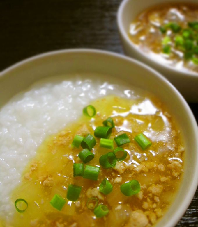 じんわり生姜の☆鶏そぼろ和風お粥あん-レシピのメイン写真