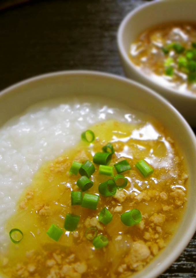 じんわり生姜の☆鶏そぼろ和風お粥あん-レシピのメイン写真