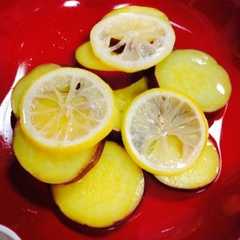 簡単★煮るだけ！さつまいものレモン煮-レシピのメイン写真