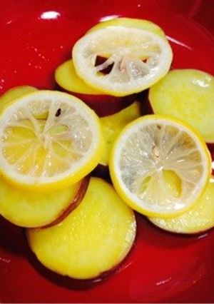 簡単★煮るだけ！さつまいものレモン煮-レシピのメイン写真