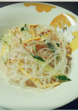 調味簡単＊我が家の定番＊春雨サラダ-レシピのメイン写真