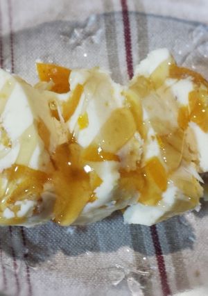 完熟金柑たまたまバターの蜂蜜がけ-レシピのメイン写真