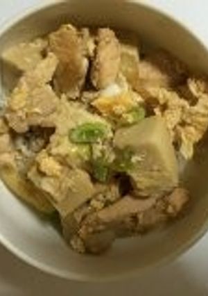 味が染み込む 高野豆腐入り親子丼-レシピのメイン写真