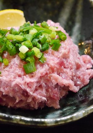 レモンと塩で食べる★ねぎとろ★-レシピのメイン写真