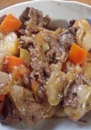 フライパンで肉じゃが-レシピのメイン写真