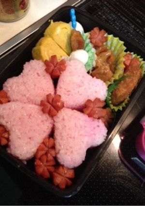 春弁当(^ー゜)-レシピのメイン写真
