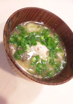 簡単♪さば缶であら汁風みそ汁-レシピのメイン写真