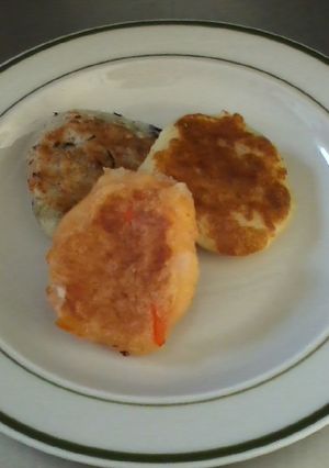 離乳食　３色おやき　トマト味-レシピのメイン写真