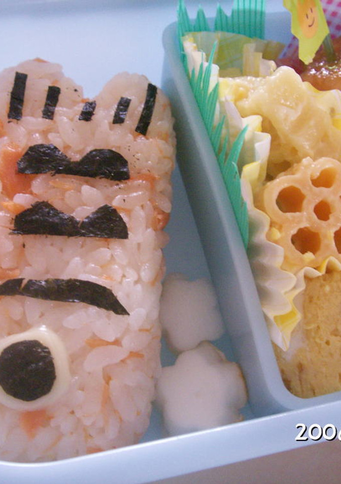 幼稚園お弁当4月-レシピのメイン写真