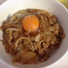 しゃぶしゃぶ肉で焼肉丼❤️-レシピのメイン写真