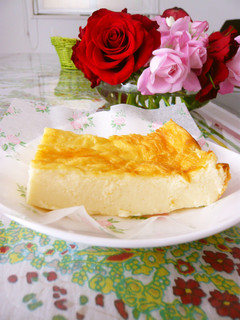 混ぜて焼くだけ!簡単濃厚チーズケーキ♥-レシピのメイン写真