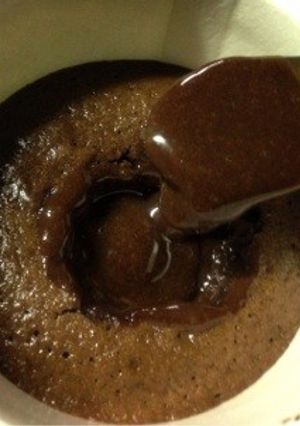 とろーり濃厚フォンダンショコラ♪-レシピのメイン写真