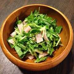 รูปของ 水菜の簡単♬粒マスタードサラダ