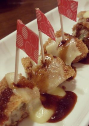 昨日の夕飯の残りのコロッケを可愛く変身♡-レシピのメイン写真