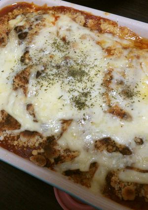 カボチャのミートソース焼き-レシピのメイン写真