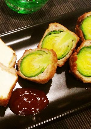 芽キャベツのコロッケ-レシピのメイン写真