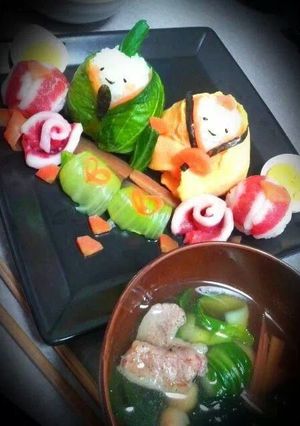 雛人形寿司-レシピのメイン写真