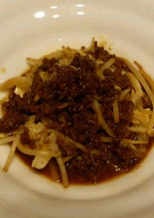 肉味噌たっぷり♬白菜ともやしの肉味噌炒め-レシピのメイン写真