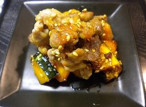 金ごまいりごまたっぷりかぼちゃ豚肉炒め-レシピのメイン写真