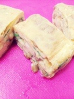 納豆の卵焼き-レシピのメイン写真