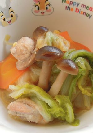 白菜大量消費！鶏ももと白菜の炊いたん-レシピのメイン写真