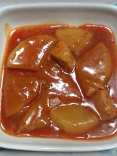 大根と鶏肉のナポリタンソース煮-レシピのメイン写真
