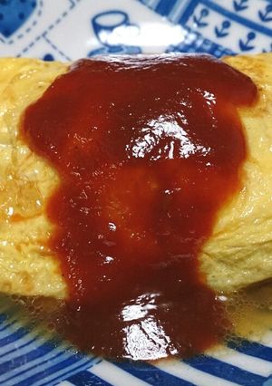 ひき肉と玉ねぎのオムレツ-レシピのメイン写真
