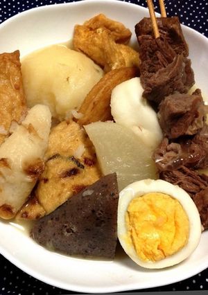 圧力鍋で簡単牛すじおでん♫-レシピのメイン写真