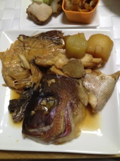 鯛のあら煮-レシピのメイン写真