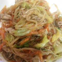 รูปของ 白菜と豚肉のあんかけ