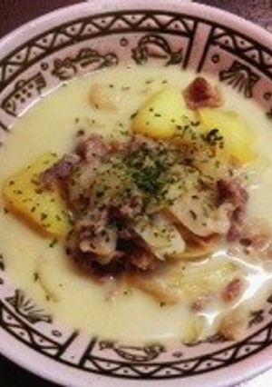 豚肉のクリームスープ-レシピのメイン写真