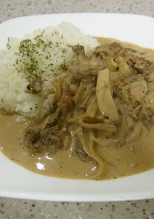 コク旨、ビーフストロガノフ。-レシピのメイン写真