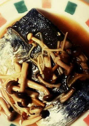 さわらの梅きのこソースがけ-レシピのメイン写真