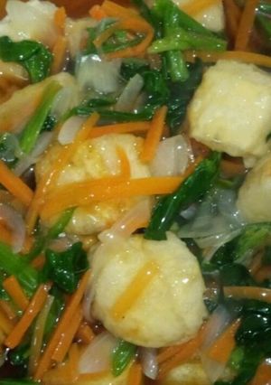 フライパン１つで かんたん揚げ出し豆腐-レシピのメイン写真