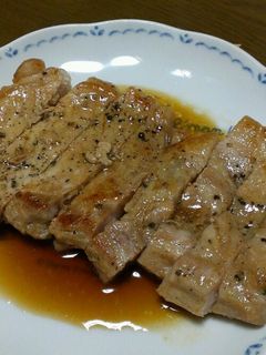 わが家の簡単ポークソテー-レシピのメイン写真