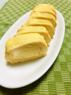 ほんのり甘い黄金比率♡ふわふわだし巻き卵-レシピのメイン写真