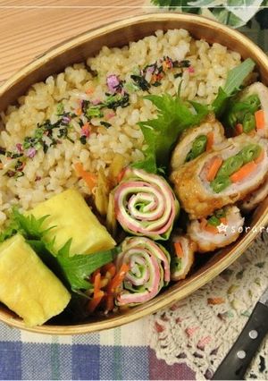 お弁当に♪キャベハムチーズロール♪-レシピのメイン写真