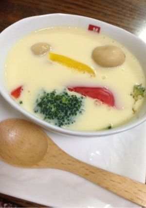 カラフル☆とろ〜り☆洋風茶碗蒸し-レシピのメイン写真
