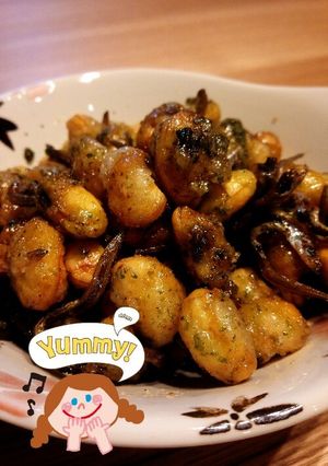 カリカリっと甘じょっぱい♪大豆の甘辛揚げ-レシピのメイン写真