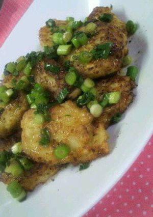 豆腐の中華風ナゲット♪ネギたれかけ♪-レシピのメイン写真