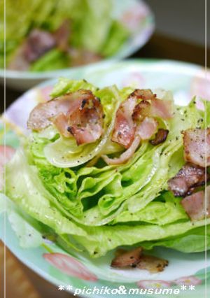 レタスサラダ-レシピのメイン写真