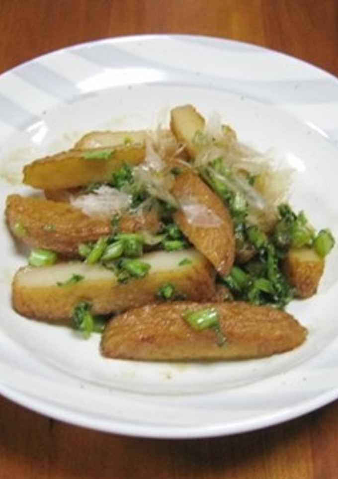 さつま揚げと大根葉の炒め物-レシピのメイン写真
