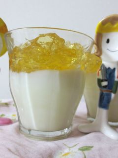 Cafe風♪杏仁豆腐-レシピのメイン写真