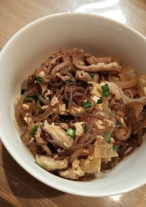 なんちゃって！すき焼き丼♥-レシピのメイン写真