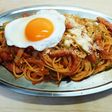 ナポリタン目玉焼きのせ