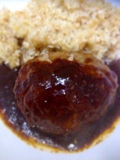 ♡肉汁たっぷりハンバーグ♡-レシピのメイン写真