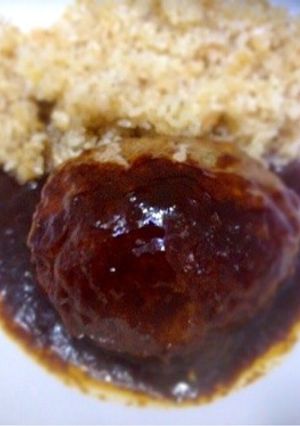 ♡肉汁たっぷりハンバーグ♡-レシピのメイン写真