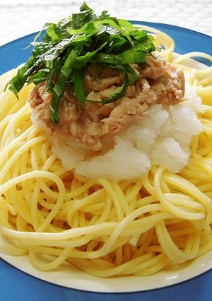 超簡単！ツナとおろしのぶっかけパスタ☆-レシピのメイン写真