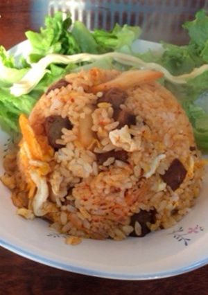 簡単キムチチャーハン-レシピのメイン写真