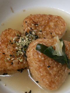 お鍋のシメに♪スープ茶漬け♪-レシピのメイン写真